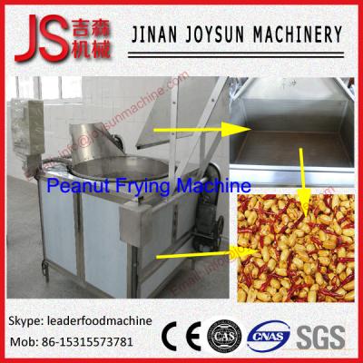 China Peanut Roasting Machine Automatic Batch Frying Machine 100 - 200kg / h for sale