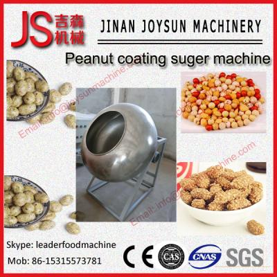 China 30 - 50kg / h Peanut Coating Machine With Speed Control Software for sale