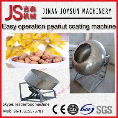 China Chocolate Candy Peanut Coating Machine Convenient Maintenance for sale