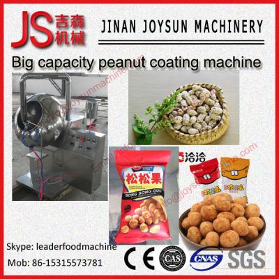 China Stainless Steel Peanut Coating Machine With Sealed Lubrication System for sale