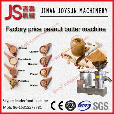 China 200 - 800kg / h Peanut Butter Machine 220v 18.5kw 2 - 50um for sale