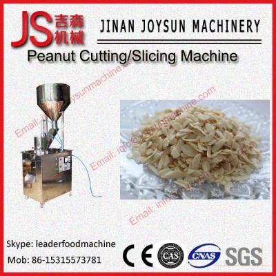 China Medicine Slicer Peanut Cutting Machine / Peanut slicer Quadrate Adjustable for sale