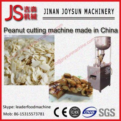 China Apricot Almonds / Filbert / Badam / Slicing Peanut Cutting Machine for sale