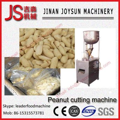 China Peanut Mincing Machine / Small Piece Peanut Cutting Machine 200 - 400kg / h for sale