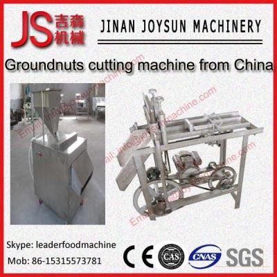 China Peanut Cutting Machine Badam Strips Cutting Machine / Slivering Machine for sale