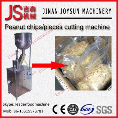 China Apricot / Almonds / Filbert Slice Peanut Cutting Machine 1.5kw for sale