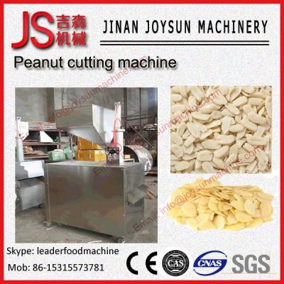 China 300kg / hr Peanut / Almond Peanut Cutting Machine 0.05 -1.2mm Thickness for sale