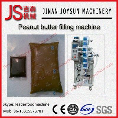 China 1.5KW Automatic Peanut Butter Filling Machine Electric And Pneumatic for sale