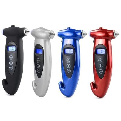 China ABS Digital Car Tire Tire Air Pressure Gauge Meter LCD Display Pressure Gauge Barometers Tester For OBD Car Truck Motorcycle Bike for sale