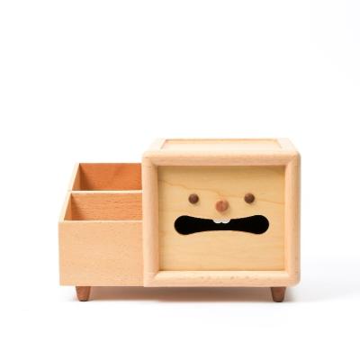 China [2.4] Eco Friendly Tissue Boxes and Wooden Living Rack Accessories for sale