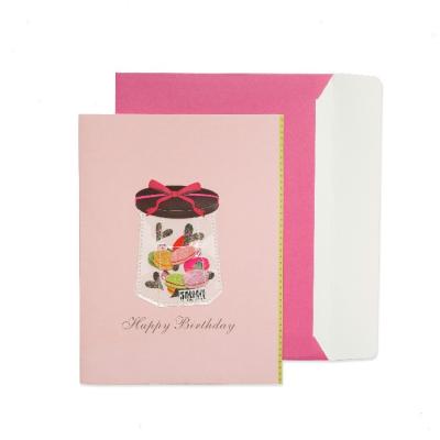 China 8] High Quality Japan Birthday Card Sweets [Bottle Greeting Card for sale