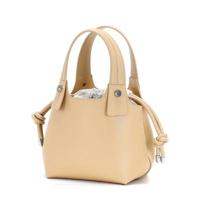 China Latest Fashion Design Ladies Bucket Bag PU Leather Female Handbags for sale