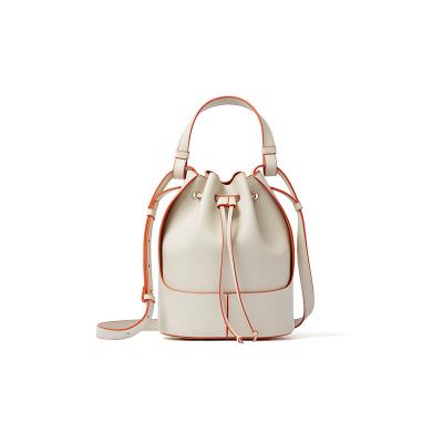 China Diagonal customization of small bucket bag ladies fashion drawstring bucket handbags all-match fashion for sale