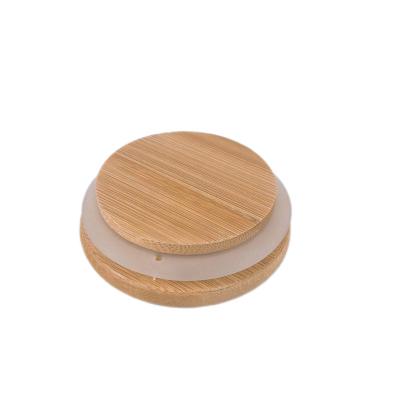 China 1mm Silicone Bamboo Mug Lid Coffee Bamboo Cup Replacement Lid for sale