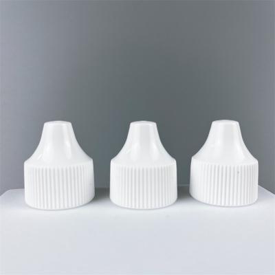 China 18mm Aluminium Plastic Dropper Cap For Shampoo Bottles for sale