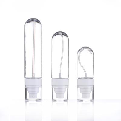 China Luxury Cosmetic Mist Spray Perfume Bottle PET Plastic Upside Fine Mist Spray Bottle for sale