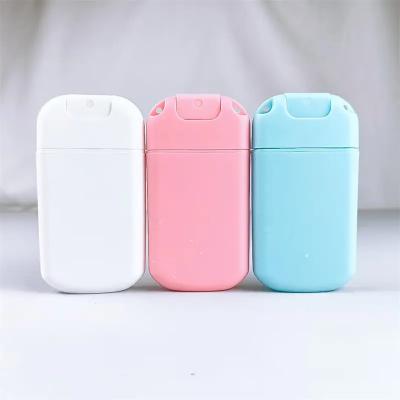 China quantity Easy to carry and use Empty card style 20ml 30ml plastic sprayer bottle for sale