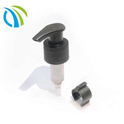 China 0.13oz 24/410 Plastic Head Sanitizer Bottle Pump Srcew Lock Cosmetic Pump Dispenser SGS for sale