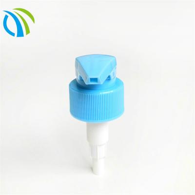 China 120ml 1cc Large Shampoo Pump Dispenser Silver Collar Bottle Pump Cap ODM for sale