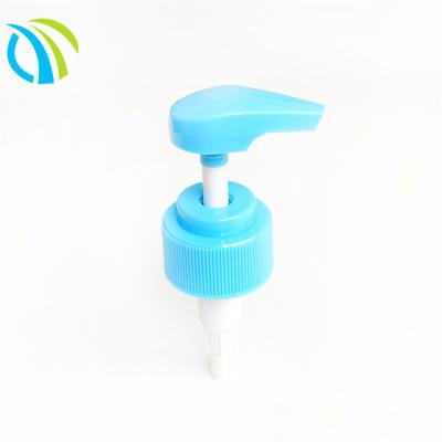 China 32/410 32mm Spring Lotion Bottle Pumps Blue 4ml PP Lotion Pump Cap for sale