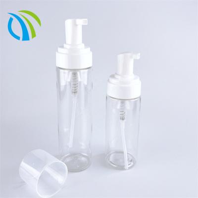 China White Plastic Foaming Bottles Pump Mini Travel Size Foam Dispenser Bottle for Cleaning, Travel, Cosmetics Packaging for sale