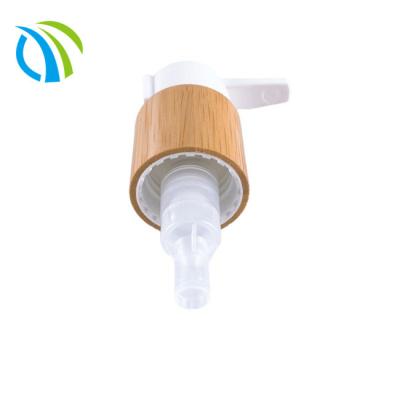 China 2cc 28/410 Lotion Bottle Pumps 1L Bottles Bamboo Decorative Lotion Dispenser for sale