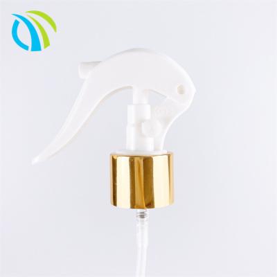 China 0.12cc 24/410 Trigger Bottle Spray 28mm Spray Trigger Smooth Ribber Closure for sale