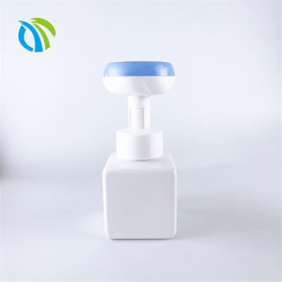 China 28mm Flower Shape 43/400 Travel Pump Dispenser SGS Empty Bottle Pump for sale