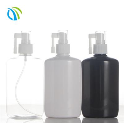 China 250ml 20/410 Long Mouth Nasal Spray Pumps 20mm Cosmetic Mist Sprayers for sale