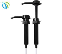 中国 28 400 10ccコーヒーびんのシロップ ポンプ ディスペンサーは28mm ODMを黒くする 販売のため