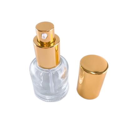 China Gold Silver Aluminum 18/410 Airless Makeup Pump for sale