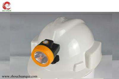 China LED safety cap lamp light weight and portable 10000lux 3.7V 15 hrs working time for sale