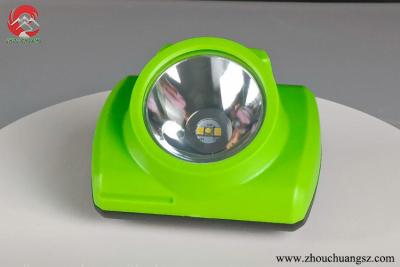 China Wireless miner cap lamp with Battery status display, 15 hours lighting time with 13000 lux brightness for sale