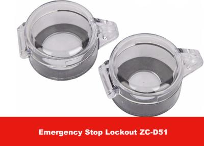 China 22mm Hole Diameter PC Electrical Switch and Button Emergency Stop Lockout for sale