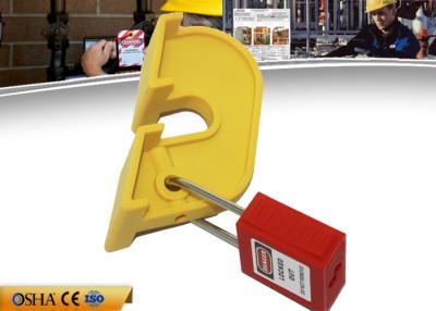 China Nylon Breaker Lockout Tagout , 60g Yellow Circuit Breaker Loto Devices for sale