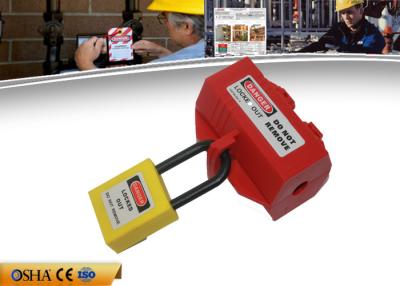 China ZC-D41 Certification CE 56g Rugged Polypropylene Safety Lock Out For 110V plug for sale