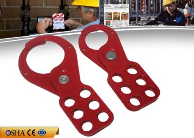 China Safety Lockout Hasp With 6 Hooks 92g Weight Safety Lockout Padlocks for sale