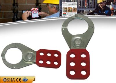 China ZC-K21 Economic Steel Lockout Hasp 6 Prying Resistant Hook ABS Coated Body for sale