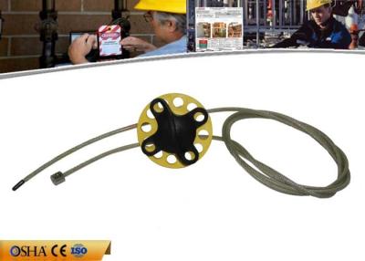 China Cable Safety Lock Out With 185g Weight ABS Material Body  2m Cable Steel for sale