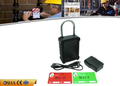 China NFC RFID Secure Remote Control Padlock 3G Logistic Express Cargo Monitoring for sale