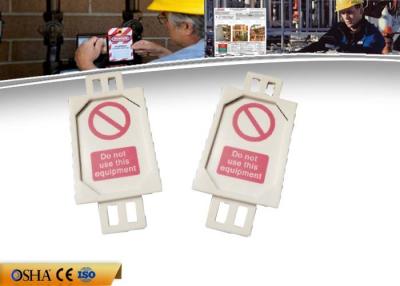 China 7g PVC Lockout Tagout Tags , 38.58 * 4.55 * 81.74 Mm Lockout Tagout for sale