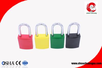 China Oem Custom Safety Aluminum Lockout Padlock With Various Color for sale