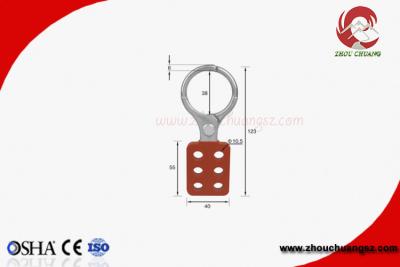 China Aluminum Hasp  1.5''  38mm/25mm Hasp Lockout for sale