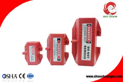 China Cheap Price Polypropylene Material Red Pneumatic Plug Safety Lockout For 110V plug for sale