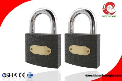 China Small Safety Iron Padlock Iron With Steel Shackle Use for Boxes, Door or Warehouse for sale