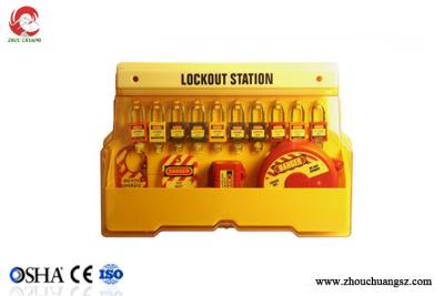 China Safety Loto 10 Padlocks Safety Lockout Station with Cover,Support customized for sale