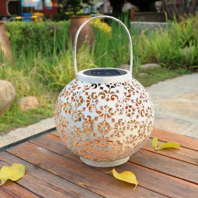 China Garden Lantern Solar Outdoor Garden Hanging Lights Warm White LED Lamp for Patio, Outdoor or Table for sale