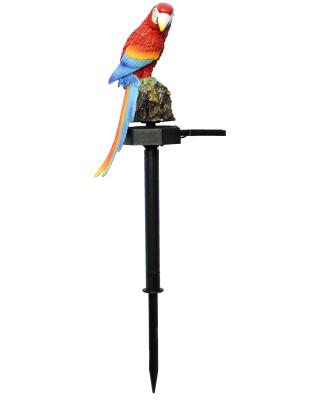 China Plug-in Solar Garden Lawn Light Parrot Light Resin Crafts Garden Animals for sale