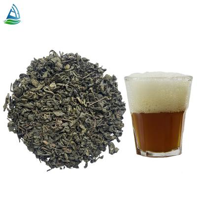 China Green tea 9375 loose powder tea with cheap price from factory wholesale for sale