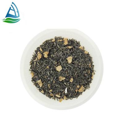 China Wholesale GREEN Green Tea Loose Tea From China Best GingerTea Chunmee Leaves With Ginger for sale